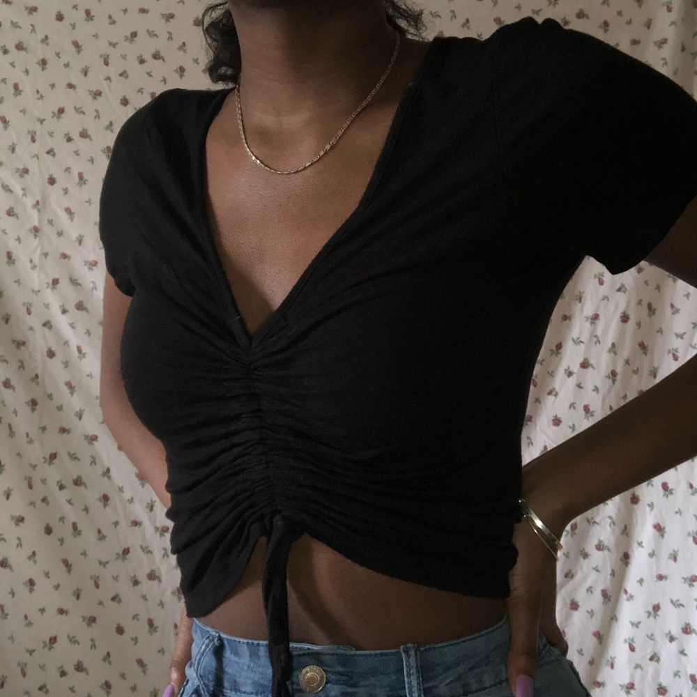 RUCHED TOP